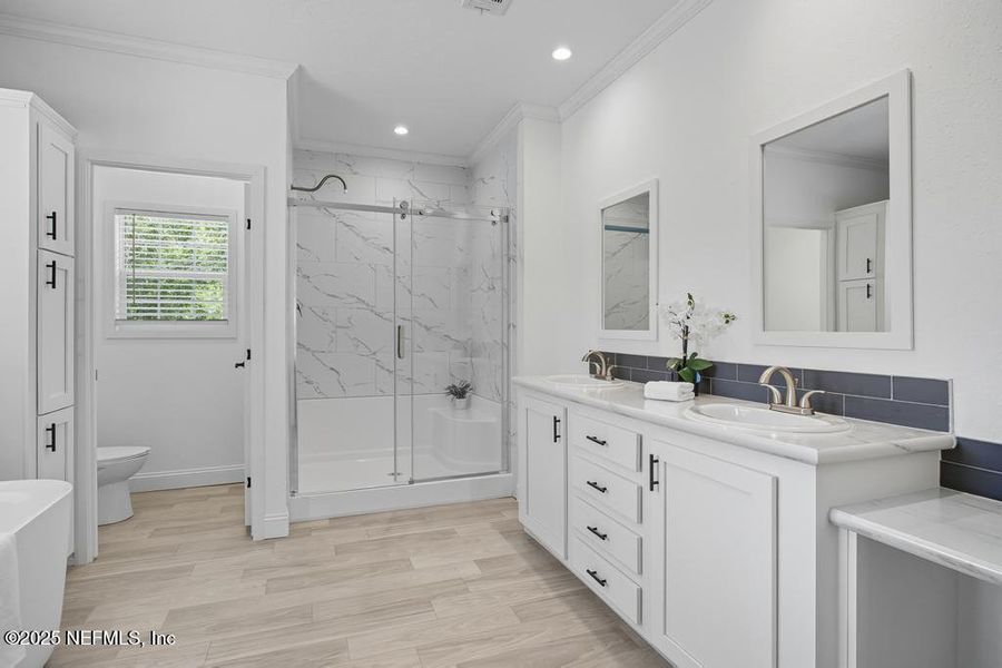 Furnished interior view inside a new home in , Macclenny (Image 10).
