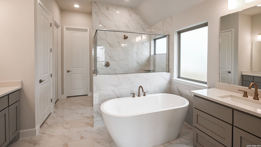 Furnished interior view inside a new home in Mayfair, New Braunfels (Image 10).