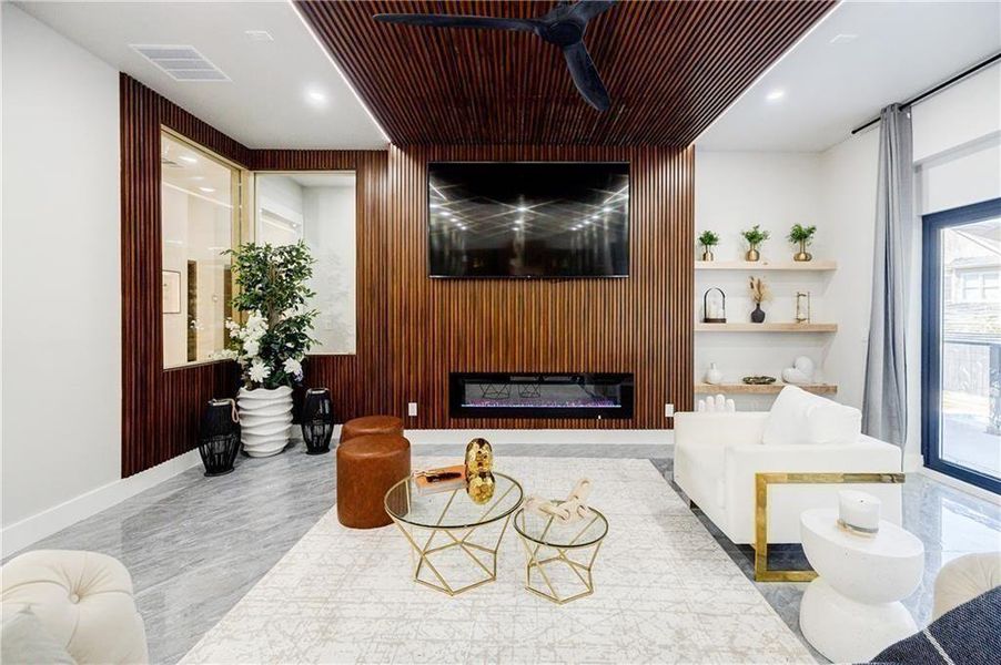 Furnished interior view inside a new home in , Marietta (Image 12).