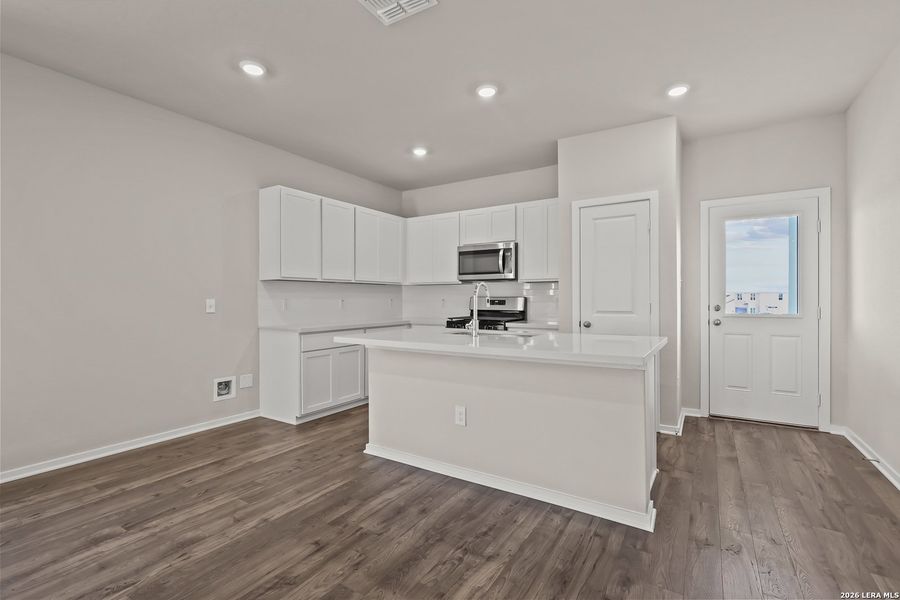 Furnished interior view inside a new home in The Parklands, Schertz (Image 10).