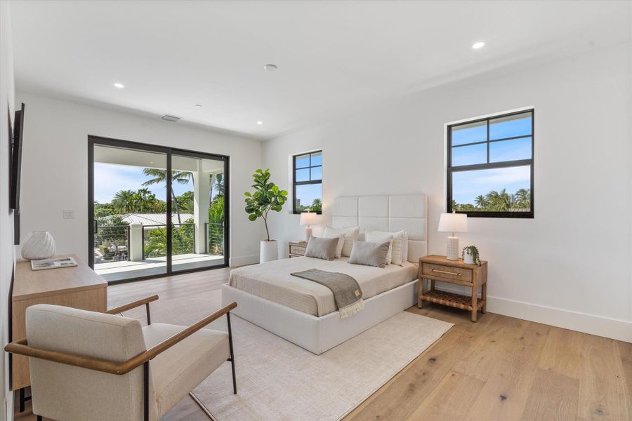Furnished interior view inside a new home in , West Palm Beach (Image 9).