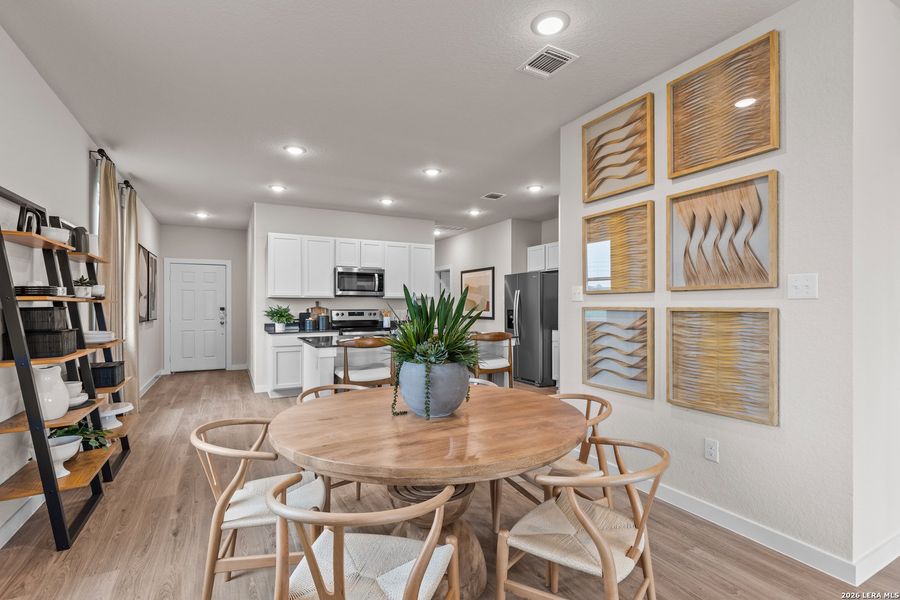 Furnished interior view inside a new home in Park Place, New Braunfels (Image 9).
