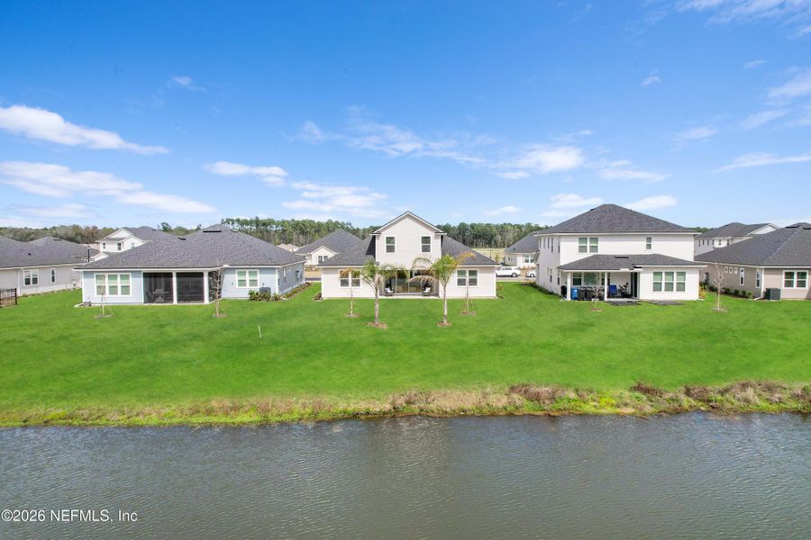 Exterior details and patio area of a home in TrailMark, St. Augustine (Image 22).