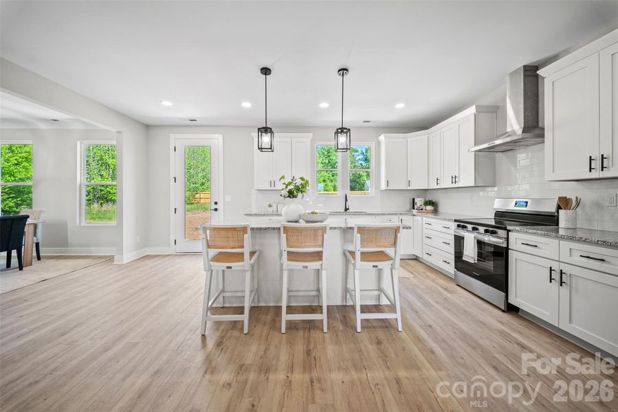 Furnished interior view inside a new home in , Concord (Image 42).