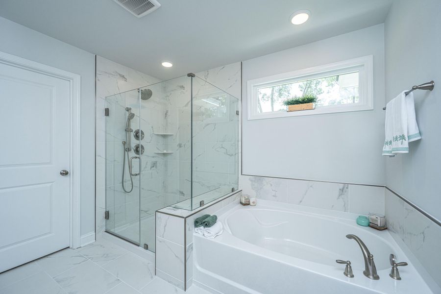 Furnished interior view inside a new home in Sea Island Preserve, Johns Island (Image 45).