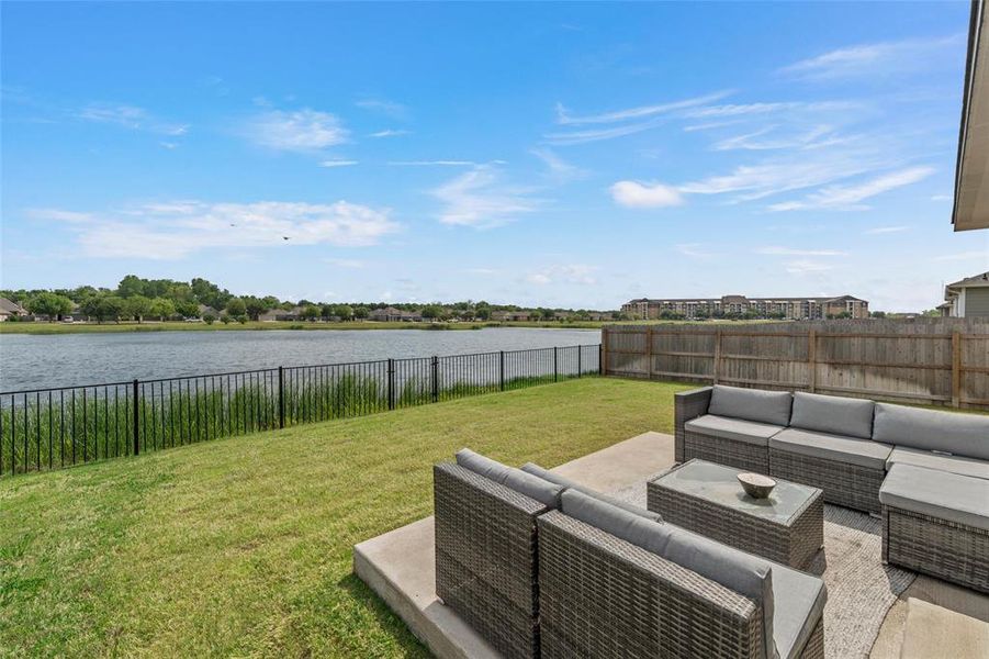 Exterior details and patio area of a home in , Waco (Image 23). Exterior details and patio area of a home in , Waco (Image 23).