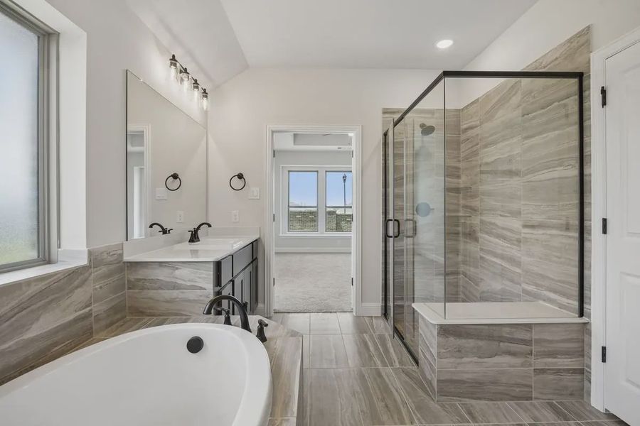 Furnished interior view inside a new home in Silo Mills, Joshua (Image 6).