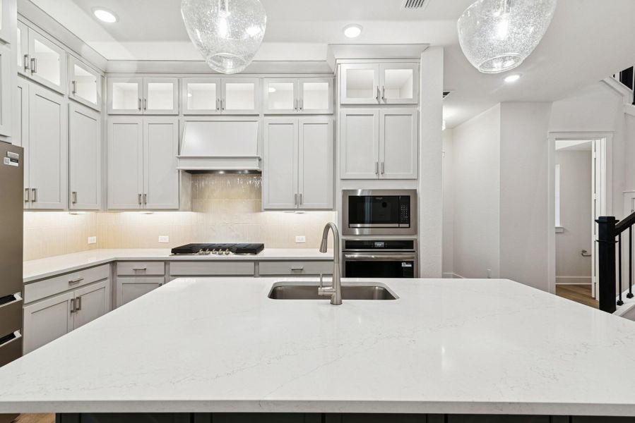 Furnished interior view inside a new home in , Katy (Image 11).