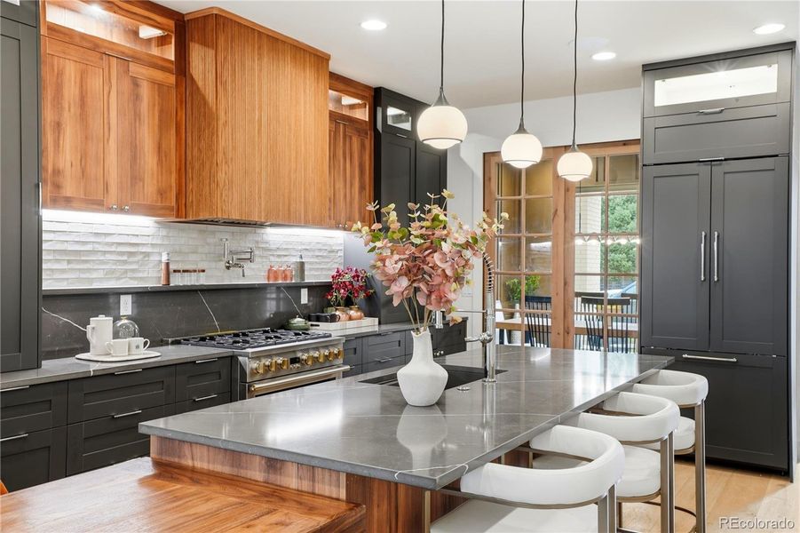 Furnished interior view inside a new home in , Denver (Image 10).
