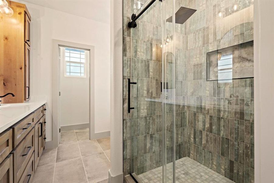 Furnished interior view inside a new home in , Bonham (Image 9).