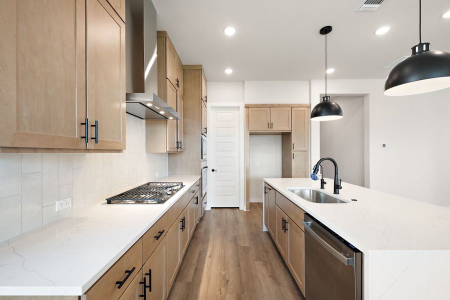 Furnished interior view inside a new home in Park Central, Georgetown (Image 7).