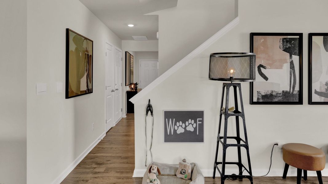 Furnished interior view inside a new home in Fox Hollow, Dalton (Image 23).