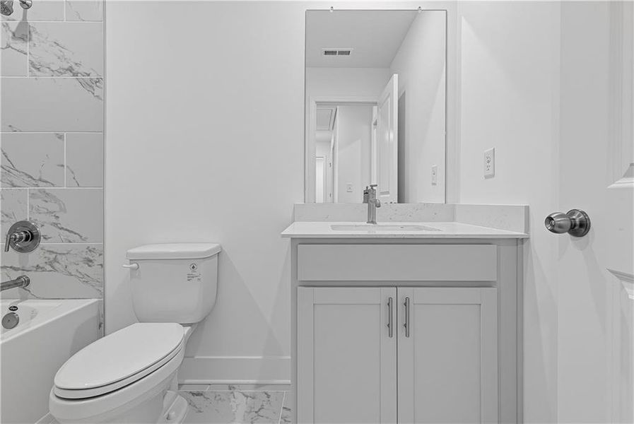 Furnished interior view inside a new home in , Bethlehem (Image 7).