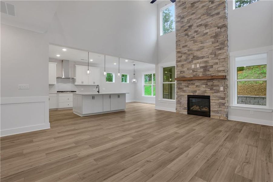 Spacious, unfurnished interior of a new home in Arbor West, Dawsonville (Image 52).