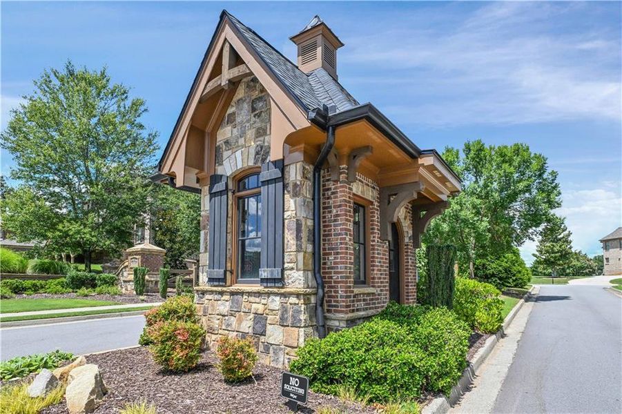 Front exterior of a new home in , Auburn, GA, highlighting curb appeal (Image 21).