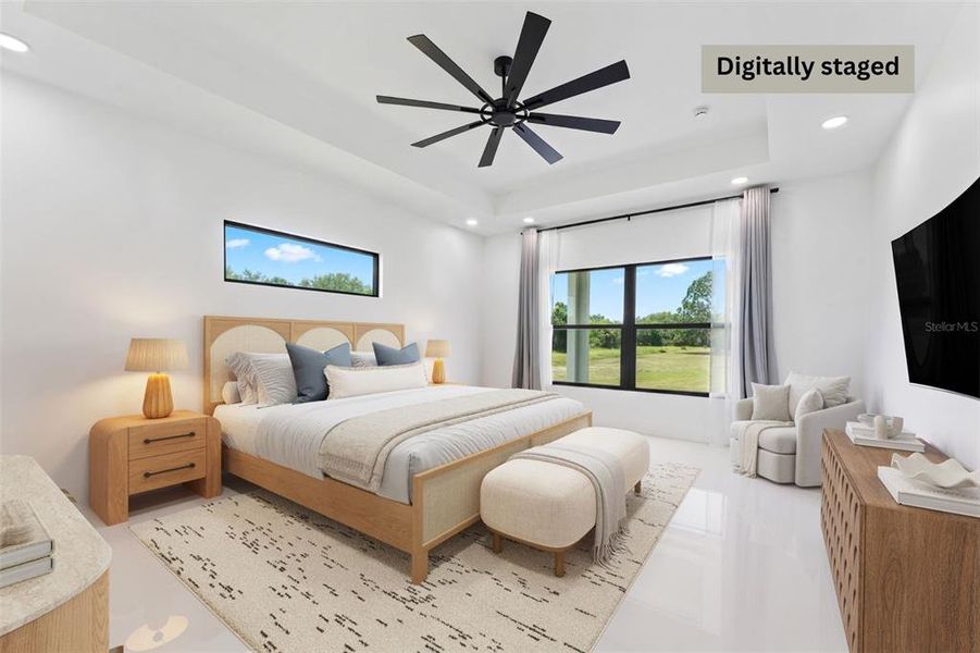 Furnished interior view inside a new home in , Palm Bay (Image 7). Furnished interior view inside a new home in , Palm Bay (Image 7).