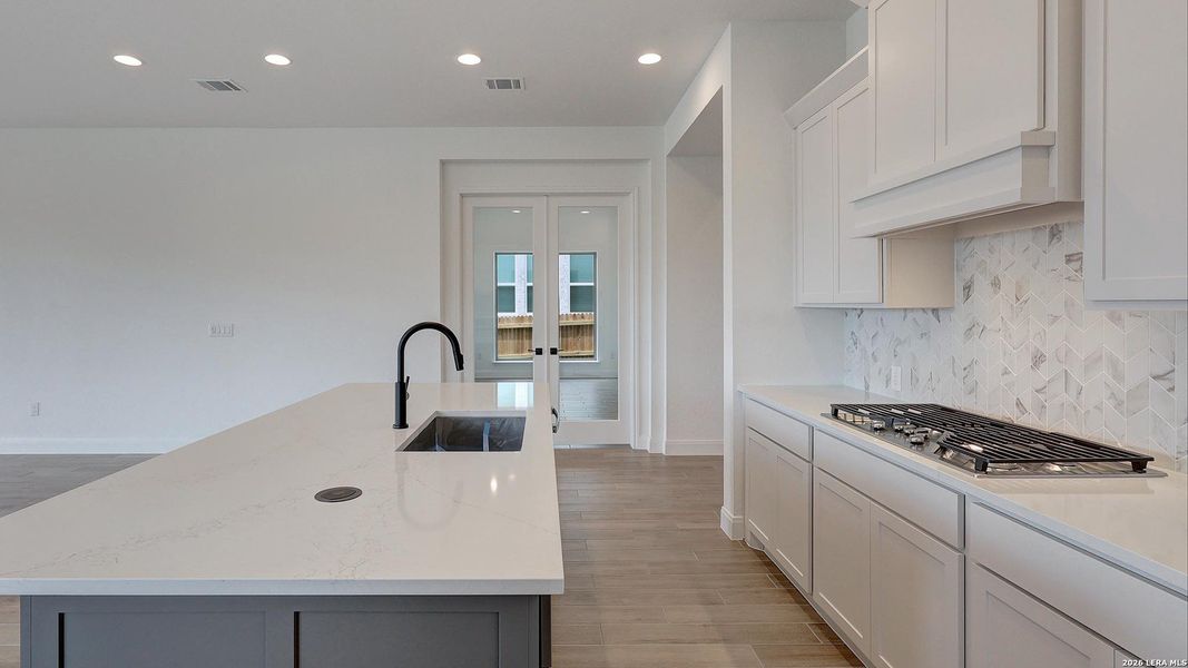 Furnished interior view inside a new home in VIDA, San Antonio (Image 10).
