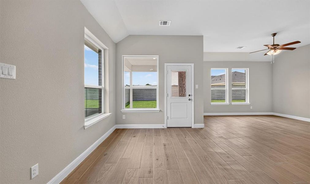 Spacious, unfurnished interior of a new home in Treeline, Justin (Image 36).
