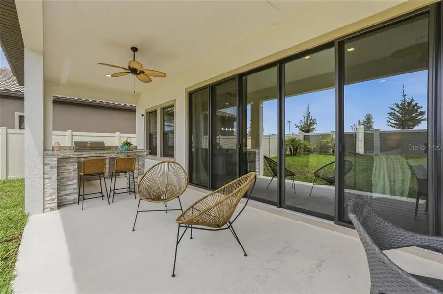 Exterior details and patio area of a home in , San Antonio (Image 3).