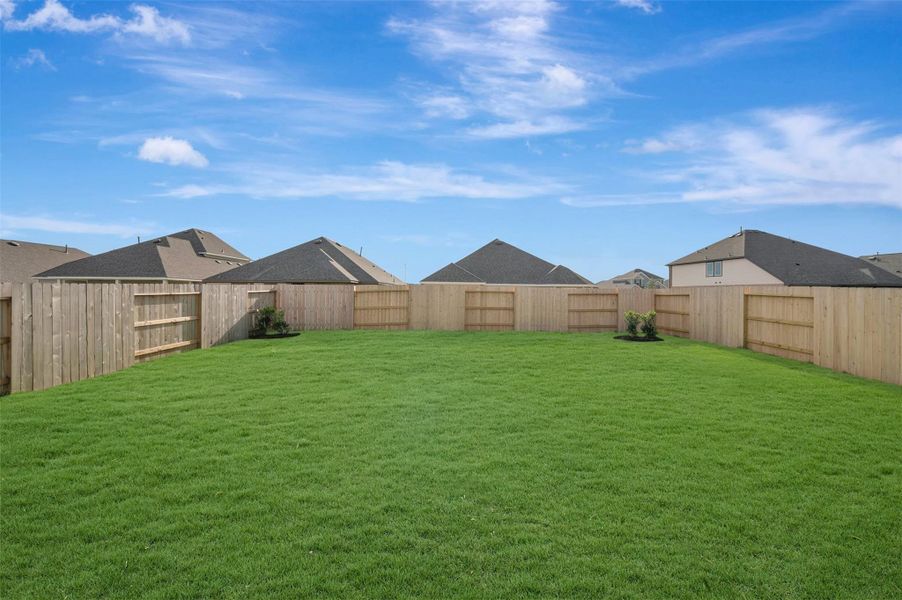 Exterior details and patio area of a home in Sorella, Tomball (Image 4). Exterior details and patio area of a home in Sorella, Tomball (Image 4).