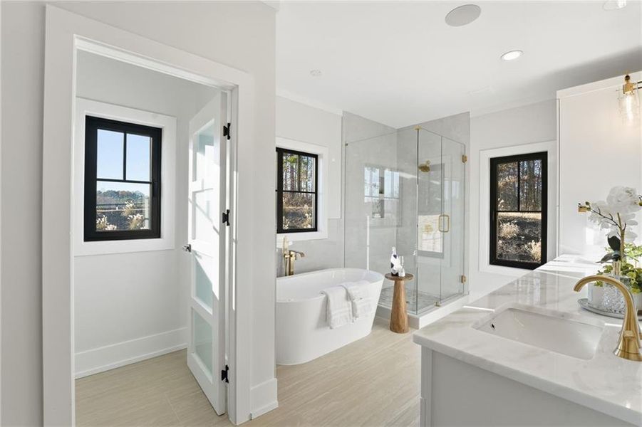 Furnished interior view inside a new home in , Canton (Image 44). Furnished interior view inside a new home in , Canton (Image 44).