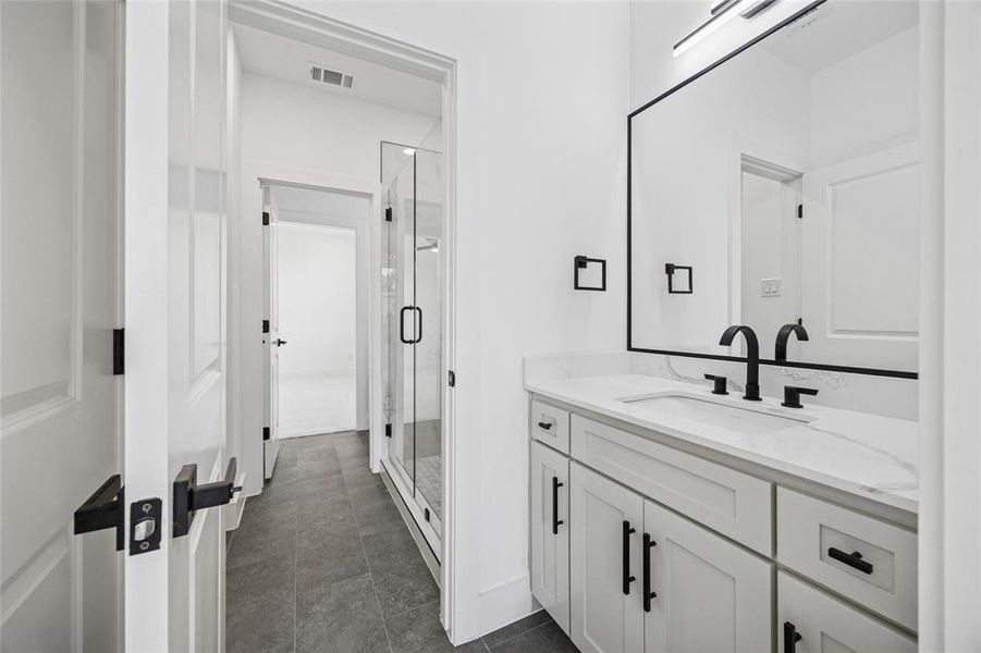 Furnished interior view inside a new home in , North Richland Hills (Image 10).