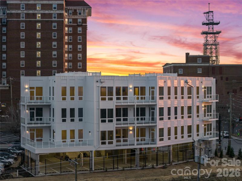 Condo located in Asheville, NC showcasing its design and architecture (Image 3).