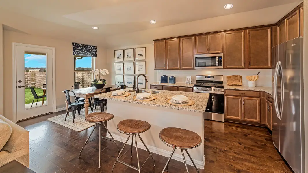 Furnished interior view inside a new home in Stark Farms, Denton (Image 9).
