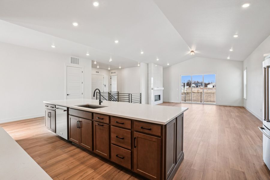 Furnished interior view inside a new home in Villa Collection, Fort Collins (Image 7).