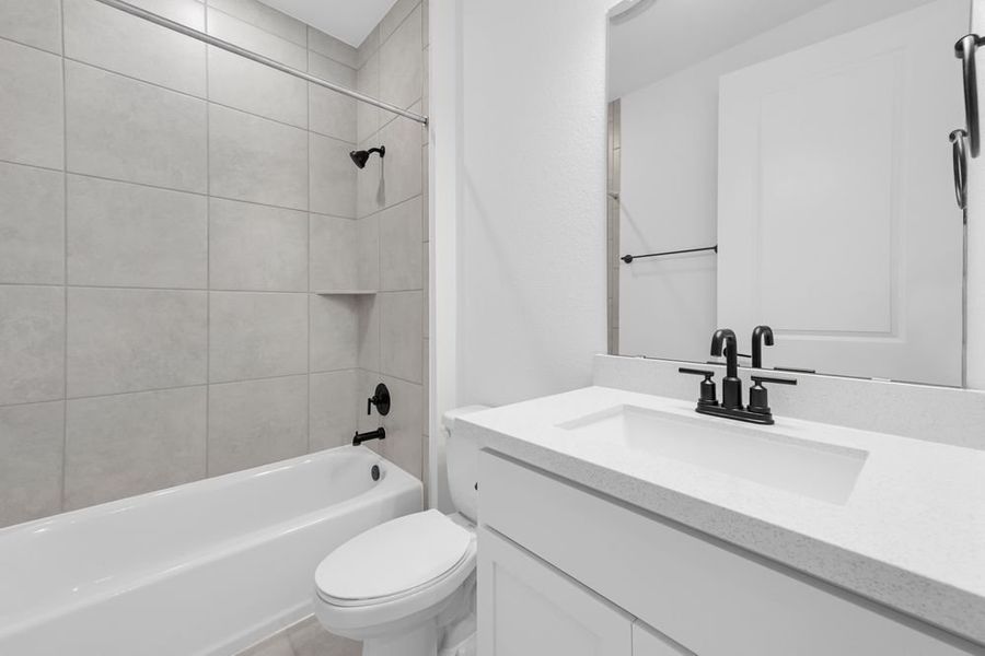 Furnished interior view inside a new home in Nolina 45s, Georgetown (Image 7).