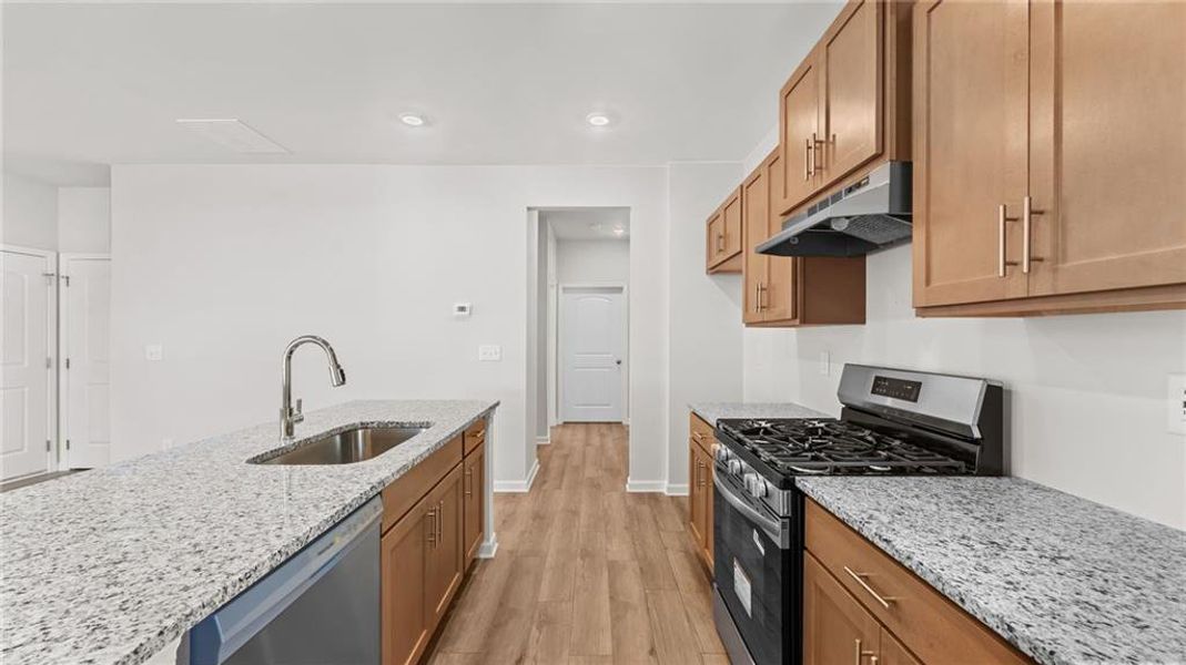 Furnished interior view inside a new home in Villages at Cedar Hill, Dallas (Image 7).