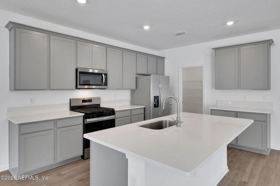 Furnished interior view inside a new home in Cedar Creek, Jacksonville (Image 15).
