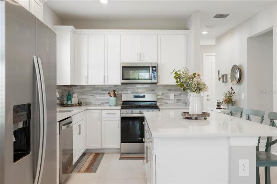 Furnished interior view inside a new home in , Nokomis (Image 8).