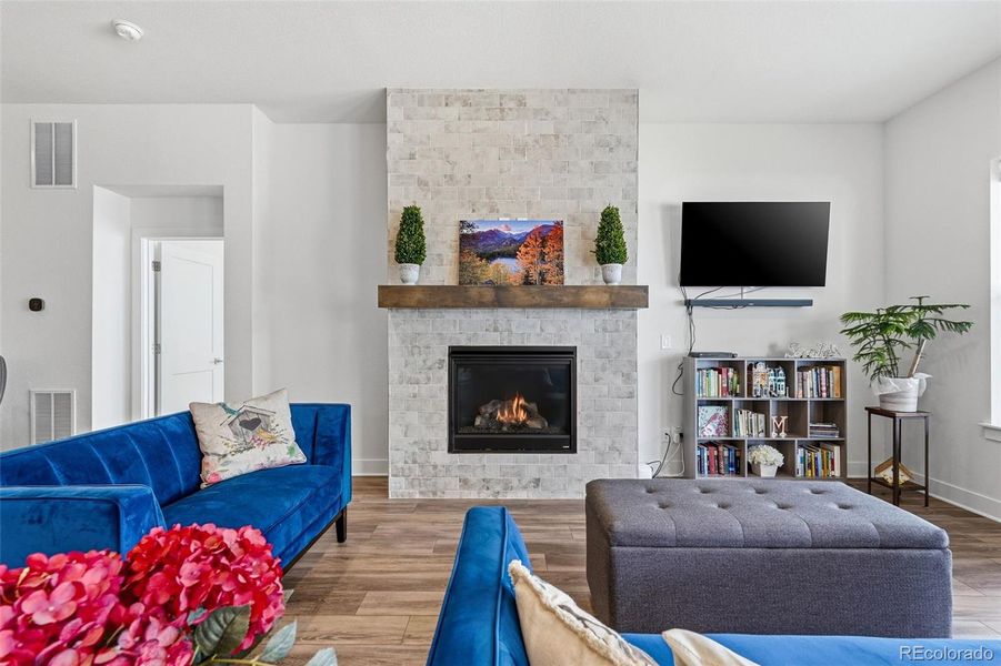 Furnished interior view inside a new home in , Parker (Image 12).