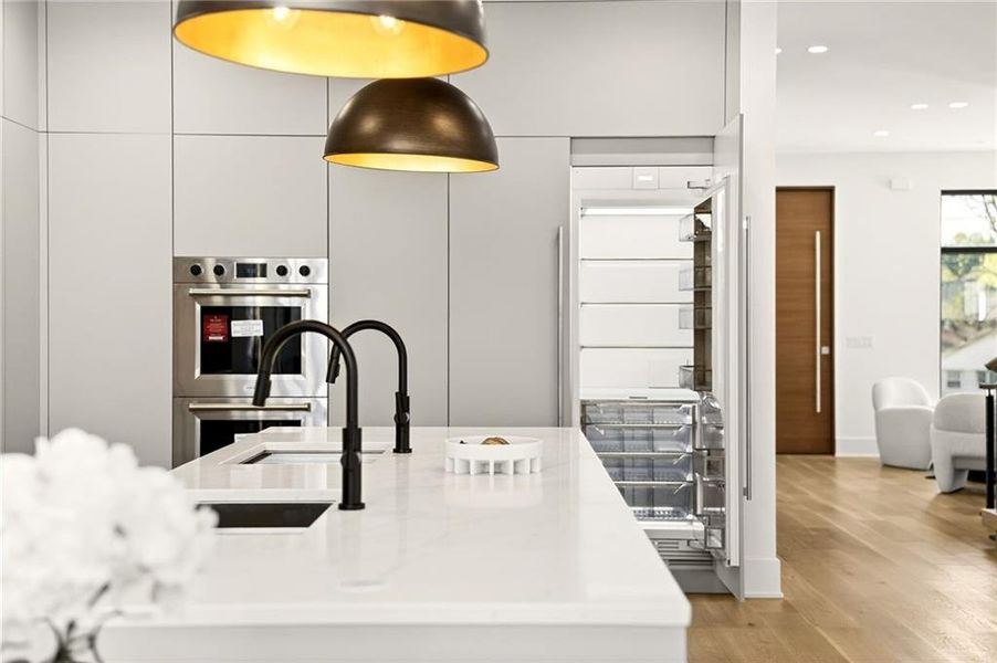 Furnished interior view inside a new home in , Atlanta (Image 11).