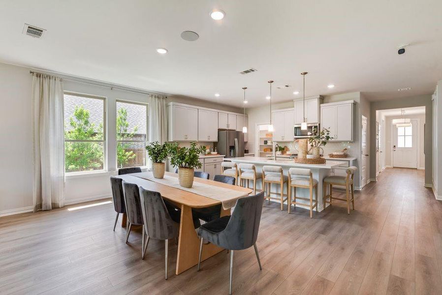 Furnished interior view inside a new home in , Anna (Image 16).