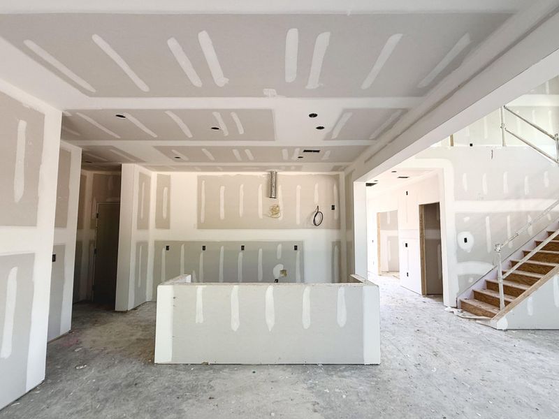 In-progress construction of a new home in , Summerville, SC (Image 38).
