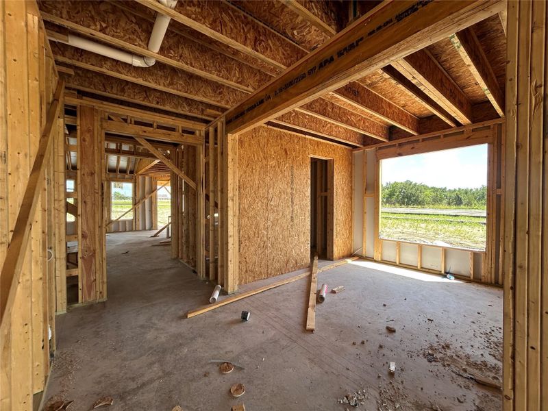 In-progress construction of a new home in The Trails at Carmel, Pflugerville, TX (Image 12). In-progress construction of a new home in The Trails at Carmel, Pflugerville, TX (Image 12).