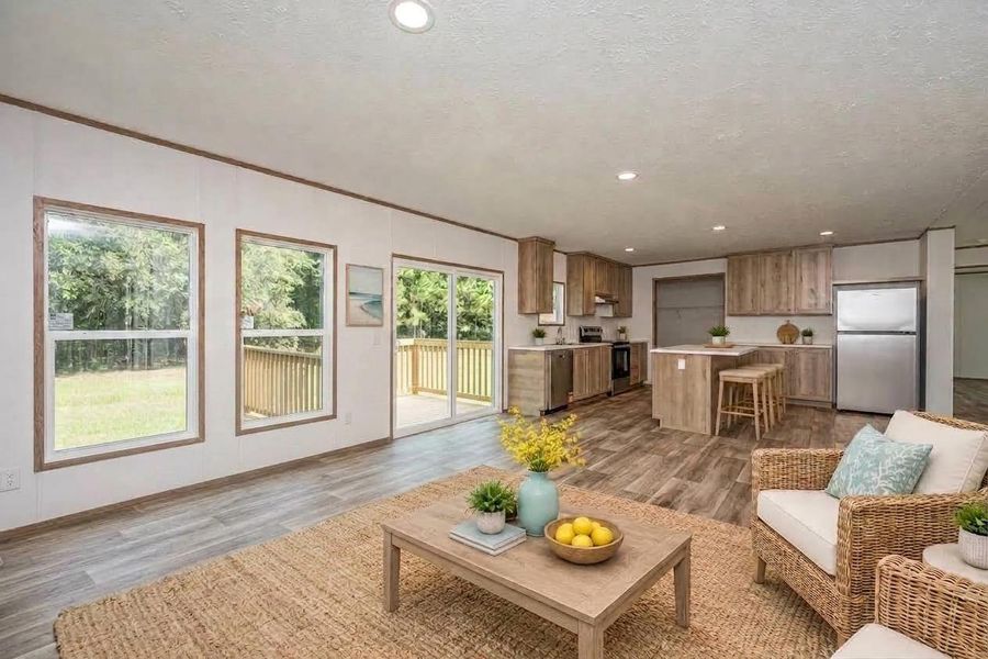 Furnished interior view inside a new home in , St. Stephen (Image 57).