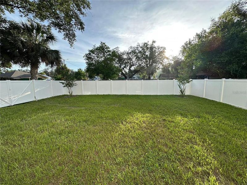 Exterior details and patio area of a home in , Tampa (Image 3). Exterior details and patio area of a home in , Tampa (Image 3).