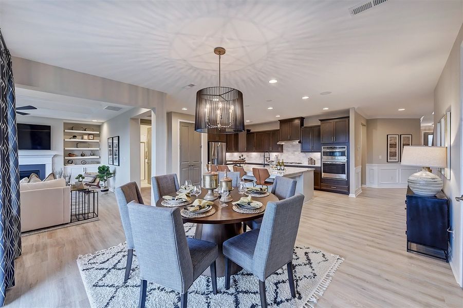 Representative furnished interior of a home built from the Pikewood by Taylor Morrison in Walden Woodlands, Huntersville (Image 9). Representative furnished interior of a home built from the Pikewood by Taylor Morrison in Walden Woodlands, Huntersville (Image 9).