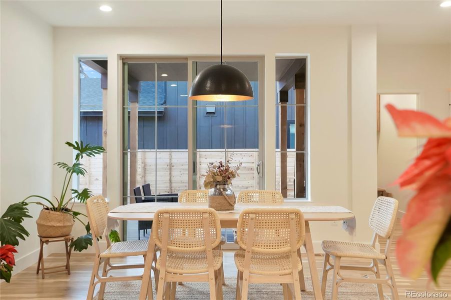 Furnished interior view inside a new home in , Denver (Image 12). Furnished interior view inside a new home in , Denver (Image 12).