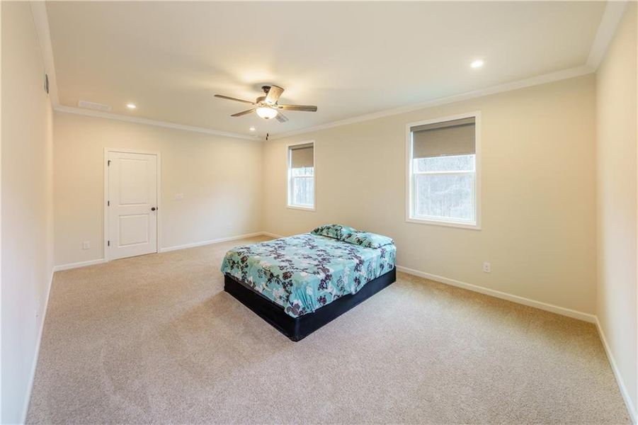 Furnished interior view inside a new home in , Powder Springs (Image 48). Furnished interior view inside a new home in , Powder Springs (Image 48).