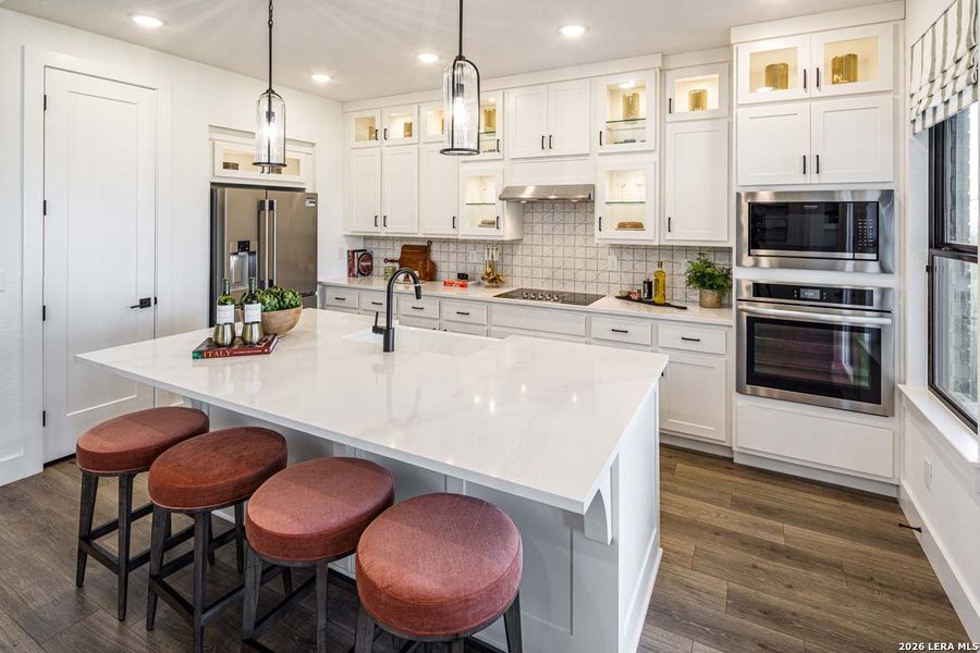 Furnished interior view inside a new home in Alsatian Oaks, Castroville (Image 19).