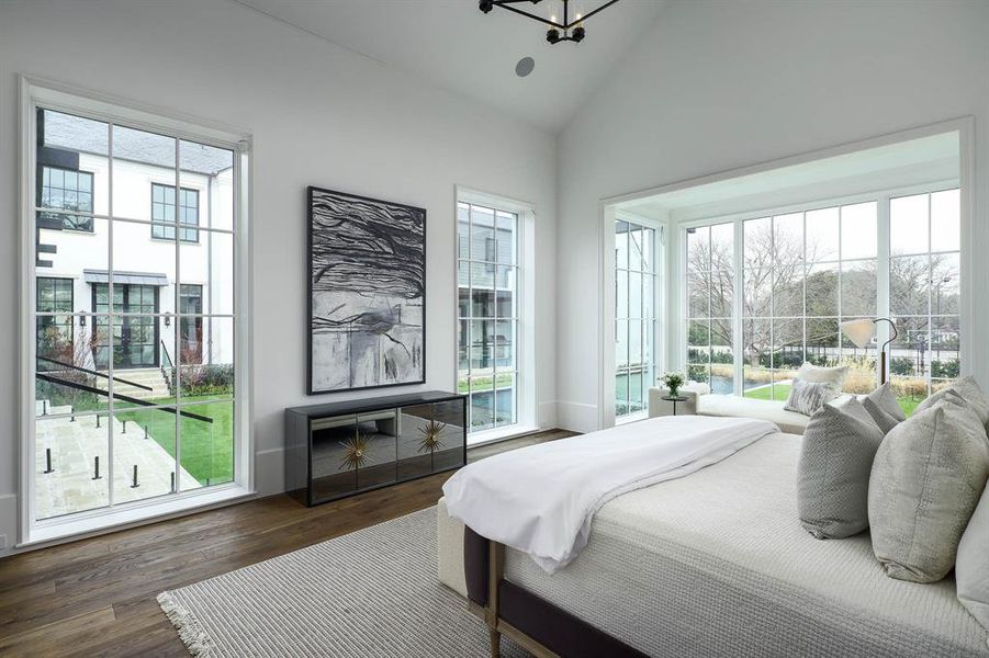 Furnished interior view inside a new home in , Dallas (Image 14).