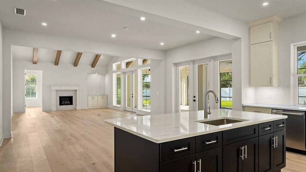 Furnished interior view inside a new home in , Port Orange (Image 55).