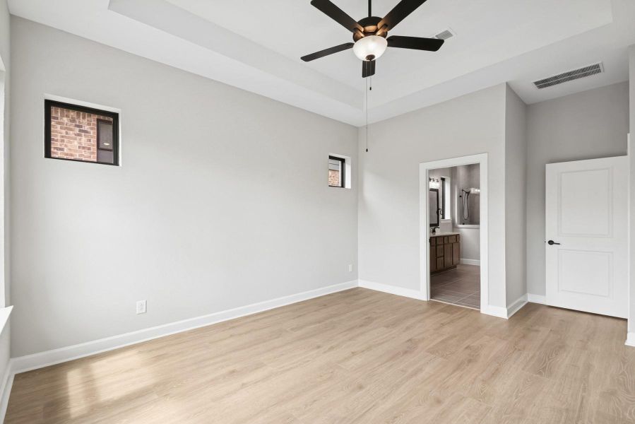 Spacious, unfurnished interior of a new home in Grange 45' Homesites, Katy (Image 34). Spacious, unfurnished interior of a new home in Grange 45' Homesites, Katy (Image 34).