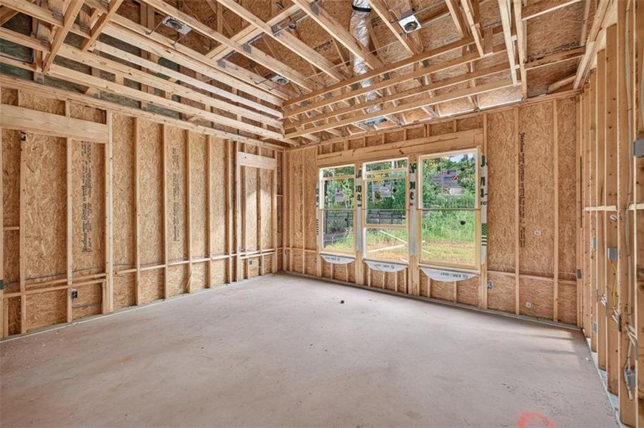 In-progress construction of a new home in , Statham, GA (Image 5).
