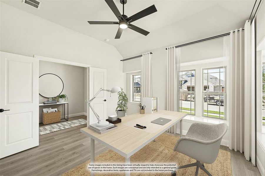 Furnished interior view inside a new home in Maplewood, Glenn Heights (Image 6). Furnished interior view inside a new home in Maplewood, Glenn Heights (Image 6).