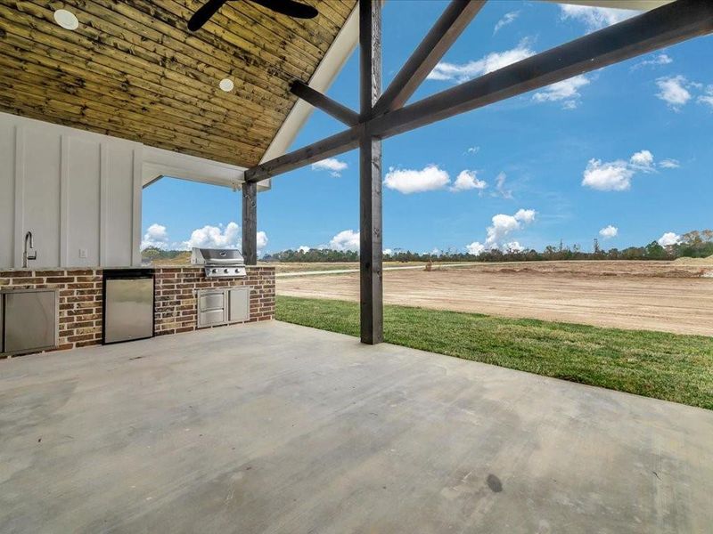 Exterior details and patio area of a home in , Huntington (Image 3).